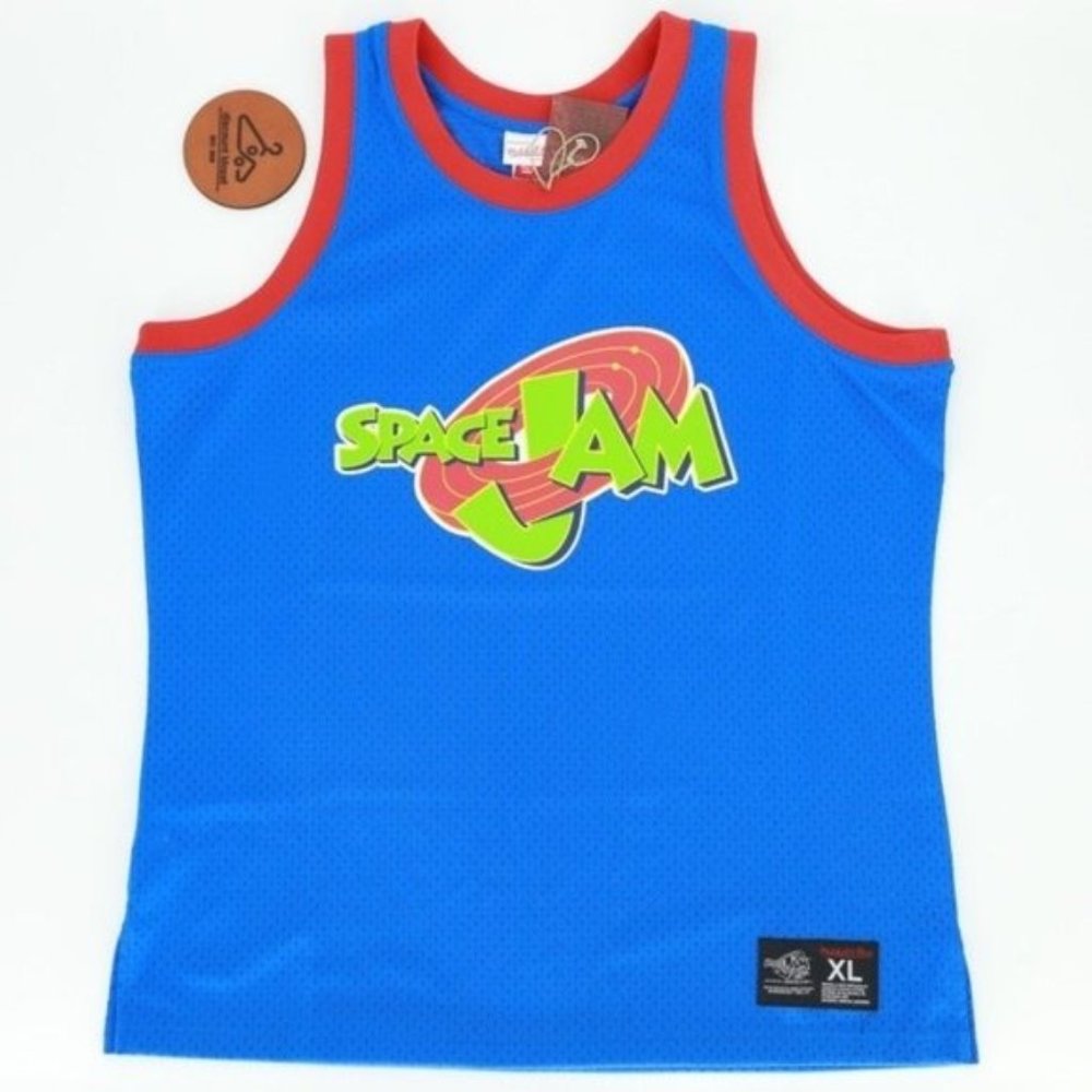 NWT MITCHELL & NESS SPACE JAM 25th ANNIVERSARY‎ JERSEY
